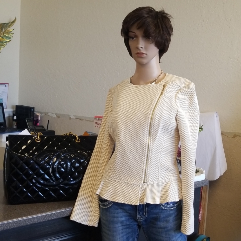 Paper white jacket/blazer